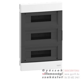 Schneider Süllyesztett kiselosztó 24 modul (3x12) fehér