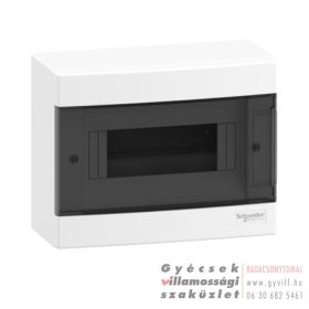 Schneider Falon kívüli kiselosztó 8 modul (1x8) fehér