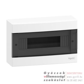 Schneider Falon kívüli kiselosztó 12 modul (1x12) fehér