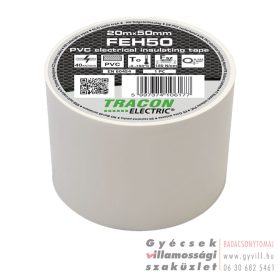 Tracon Szigetelőszalag 50mm fehér