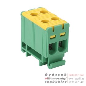   FLEAL-16/2ZS Főáramköri leágazó kapocs 1,5-16mm2 zöld-sárga