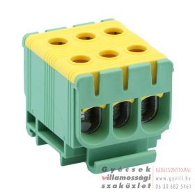   FLEAL-50/3ZS Főáramköri leágazó kapocs 6-50mm2 zöld-sárga