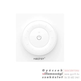 MiBoxer Dimmer+CCT Fali Távirányító Fehér