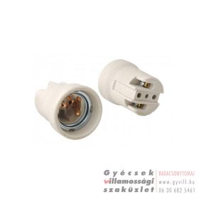 GTV Foglalat E27 menetes porcelán 100W felfüggesztett
