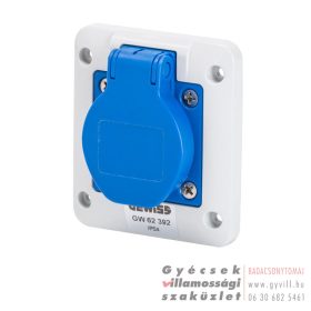 Gewiss Háztartási dugalj 16A 230V 2P+F beépíthető