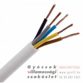 MTK sodrott réz erű hajlékony vezeték 4x2,5mm²