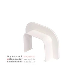 Clima Plus 65x50 műanyag fali záróelem fehér