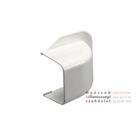 Clima Plus 65x50 műanyag íves fali csatlakozó elem fehér