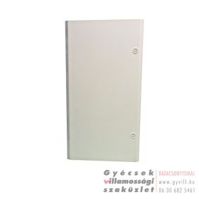 Schrack Falon kívüli teli alacsony ajtó 4x24 szekrényhez