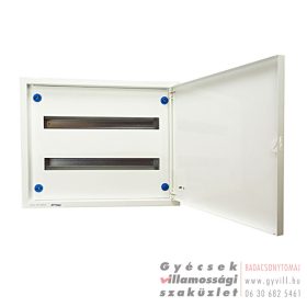 Schrack Süllyesztett Modul 160 2x24 szekrény teli ajtóval