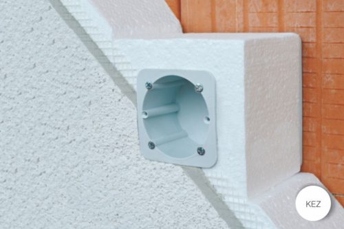 Kopos KEZ KB Magasított szerelvénydoboz hőszigetelésbe