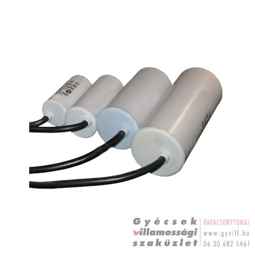 Állandó kondenzátor 4uF vezetékes/sarus