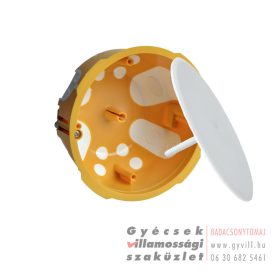 Kopos Gipszkarton kerek kötődoboz 104x55 fedéllel