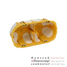 Kopos Gipszkarton gumis 2-es szerelvénydoboz 64/50mm mély