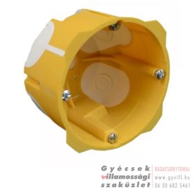 Kopos Gipszkarton gumis 1-es szerelvénydoboz 64/50mm mély
