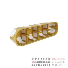 Kopos Gipszkarton gumis 4-es szerelvénydoboz 64/50mm mély