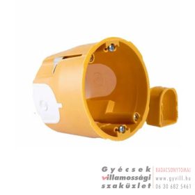   Kopos Gipszkarton gumis 1-es szerelvénydoboz 68/70mm mély sorolható