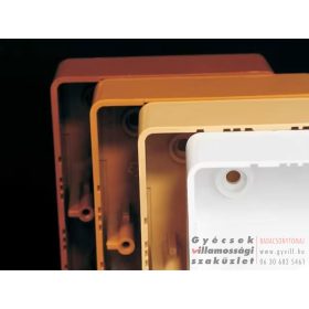 Kopos Csatorna kötődoboz 81x81x23 világosbarna