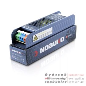 NOBUKO C Series 12V 36W IP20 Fémházas Led Tápegység