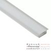 Nova Surface Süllyeszthető  LED Profil eloxált 17x7mm