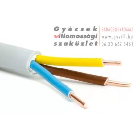 MBCU tömör réz erű vezeték 5x1,5mm²