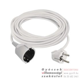 Emos Hosszabbító 10 m / 1 aljzat / fehér / PVC / 1,5 mm2