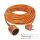 Emos Hosszabbító 25 m / 1 aljzat / narancssárga / PVC / 1,5 mm2