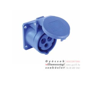 PCE Ipari dugalj 16A 230V 2P+F beépíthető
