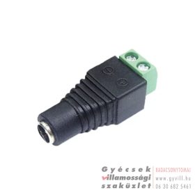 Pannon Led DC 2,1 mm sorkapocs átalakító (ANYA)