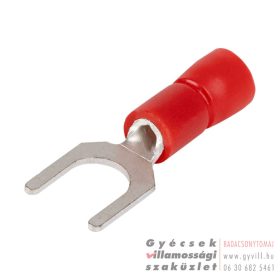 Szigetelt Villás saru 1,5mm² (d1=1,7 d2=4,3mm) PV4