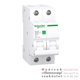 Schneider Resi9 Kismegszakító 2P C 6A 4,5kA