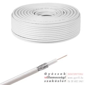 RG-6U 3x Árnyékolt koax kábel 75ohm