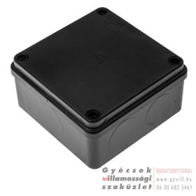   Pawbol S-Box sima falú kötődoboz 100x100x50 IP65 UV álló