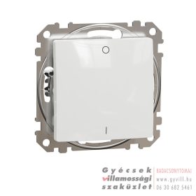 Schneider Sedna Kétpólusú kapcsoló (102) fehér