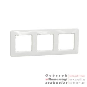Schneider Sedna DESIGN K3 Hármas keret univerzális fehér