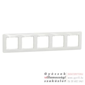 Schneider Sedna DESIGN K5 Ötös keret univerzális fehér