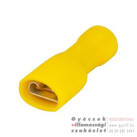 Szigetelt Tűzősaru 6mm² 6,3x0,8mm STCSH6