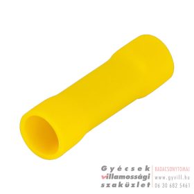 Szigetelt Toldóhüvely 6mm² (L=27mm, d1=4,1mm) STH