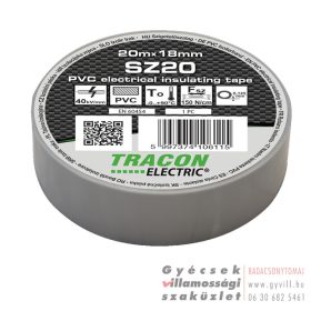 Tracon Szigetelőszalag szürke