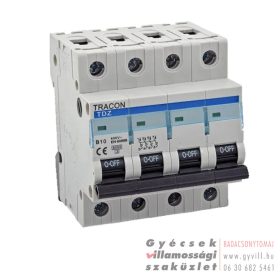 Tracon Kismegszakító 4P B 40A 6kA