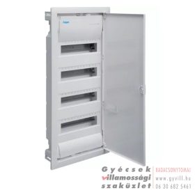   Hager Süllyesztett kiselosztó 48 modul (4x12) teli fém ajtóval