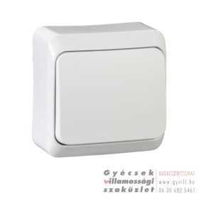   Schneider Prima Falon kívüli Egypólusú kapcsoló (101) fehér