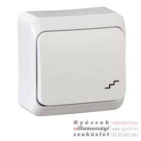Schneider Prima Falon kívüli Váltókapcsoló (106) fehér