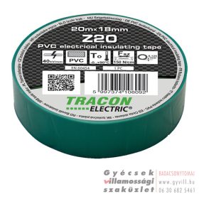 Tracon Szigetelőszalag zöld