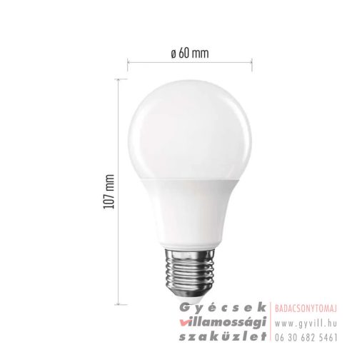 Emos Classic A60 / E27 / 4 W (40 W) / 470 lm / Természetes fehér