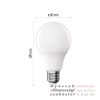 Emos Classic A60 / E27 / 9,5 W (75 W) / 1055 lm / meleg fehér