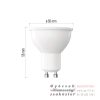 Emos Classic MR16 / GU10 / 7 W (60 W) / 806 lm / természetes fehér