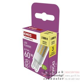 Emos Classic JC / G9 / 4,9 W (60 W) / 806 lm / Meleg fehér